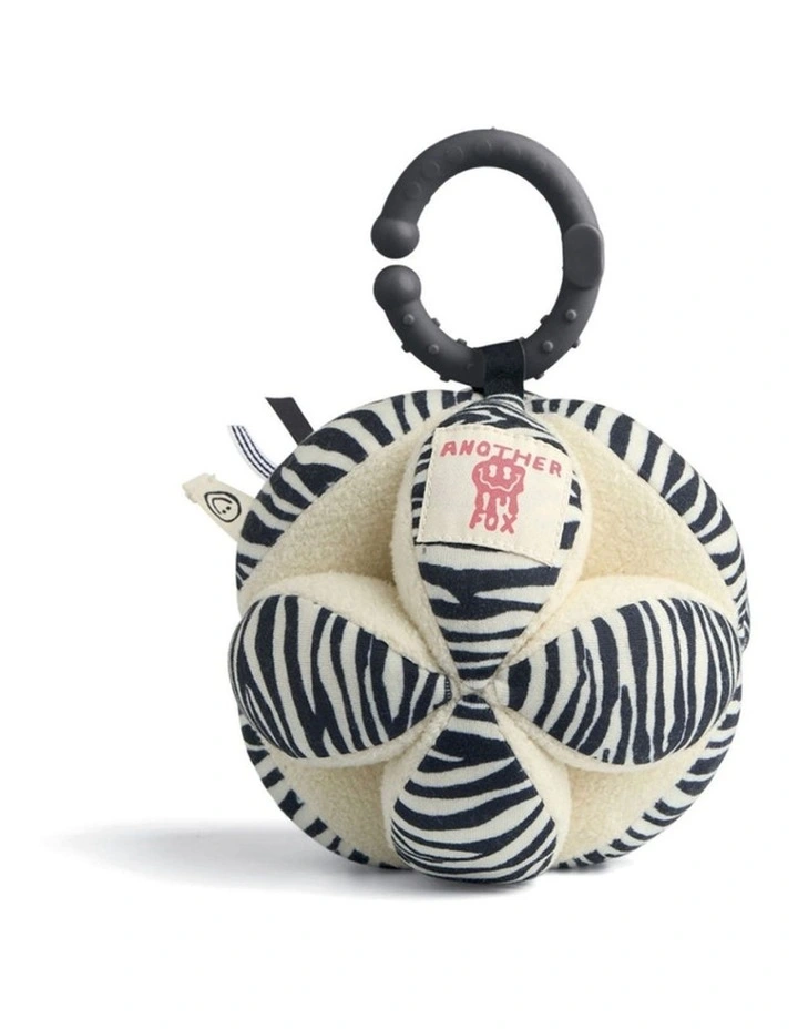 Mamas & Papas x Another Fox Clutch Ball Baby Activity Toy With Teether 0m  image 1