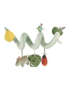 Mamas & Papas Babyplay Travel Spiral Baby Toy With Teether Safari Theme 0m 