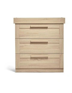 Mamas & Papas Franklin Dresser Changer Natural Oak With Removable Changing Top
