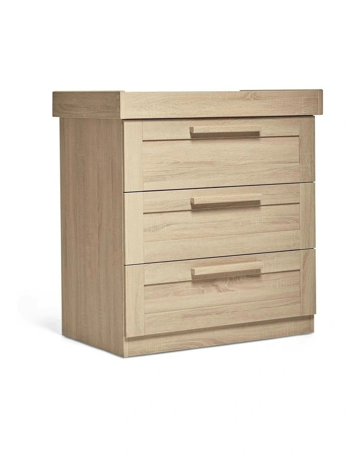 Mamas & Papas Franklin Dresser Changer Natural Oak With Removable Changing Top image 3