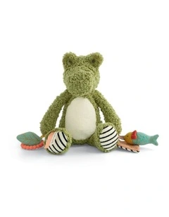 Mamas & Papas Babyplay Sensory Activity Baby Toy Cody Crocodile Soft 0m 