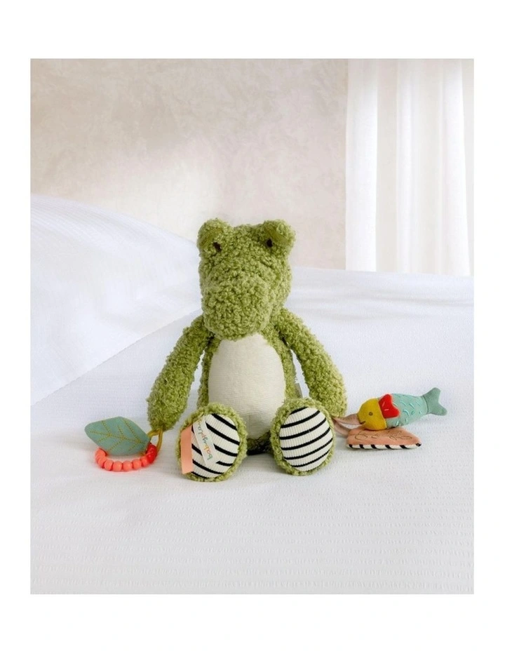 Mamas & Papas Babyplay Sensory Activity Baby Toy Cody Crocodile Soft 0m  image 4