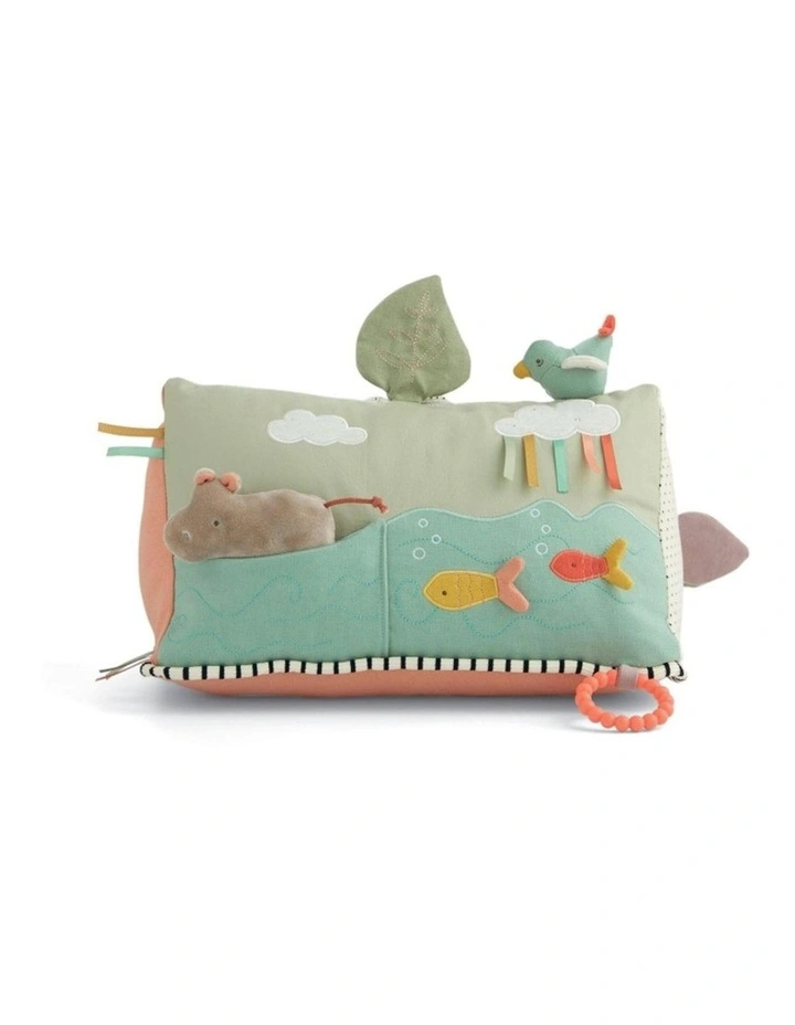 Mamas & Papas Babyplay Activity Triangle Sensory Baby Toy Tummy Time 0m  image 1