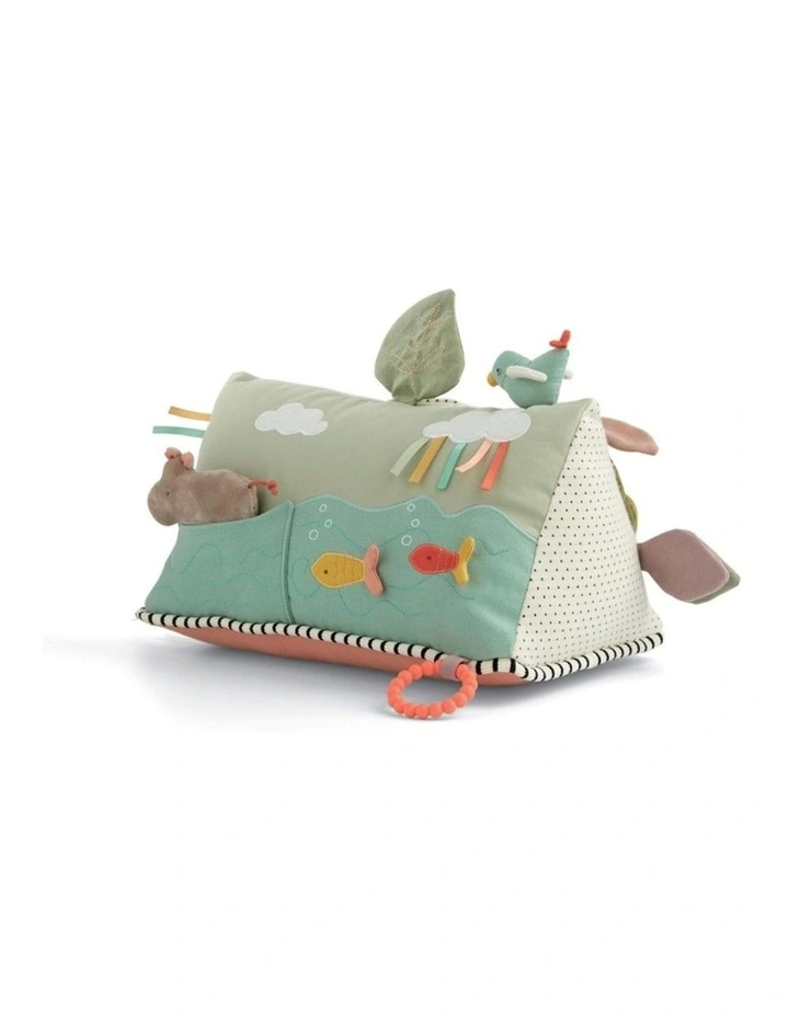 Mamas & Papas Babyplay Activity Triangle Sensory Baby Toy Tummy Time 0m  image 2