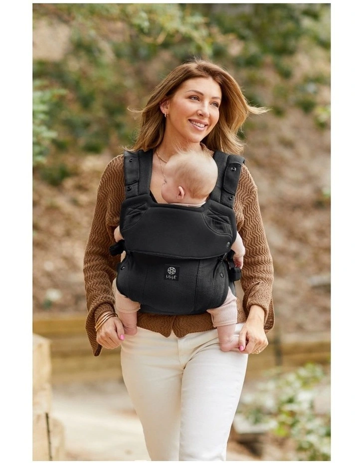 Babystudio LilleBaby Elevate 6-in-1 Hip Healthy Baby Newborn Adjustable Carrier Basalt image 3