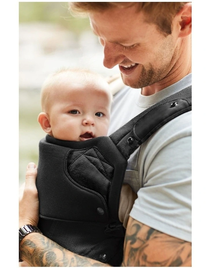 Babystudio LilleBaby Elevate 6-in-1 Hip Healthy Baby Newborn Adjustable Carrier Basalt image 4