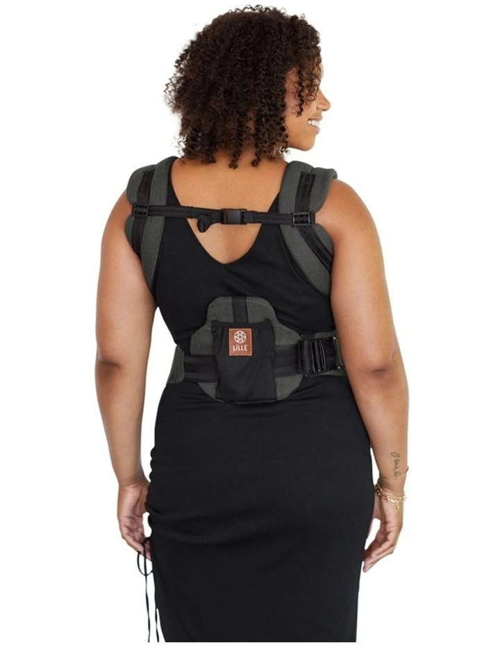 Babystudio LilleBaby Elevate 6-in-1 Hip Healthy Baby Newborn Adjustable Carrier Pewter image 3