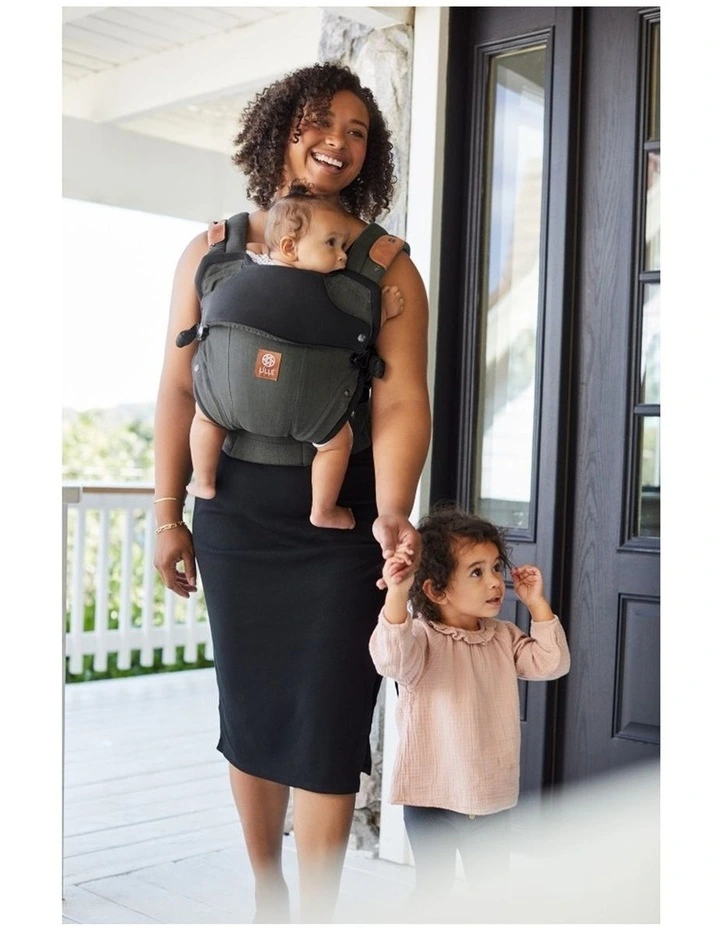 Babystudio LilleBaby Elevate 6-in-1 Hip Healthy Baby Newborn Adjustable Carrier Pewter image 4