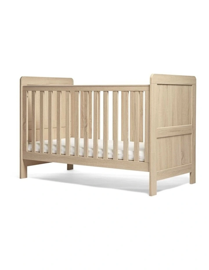 5pc Mamas & Papas Atlas Nursery Cotbed Dresser Mattress Sheets Set Light Oak image 2