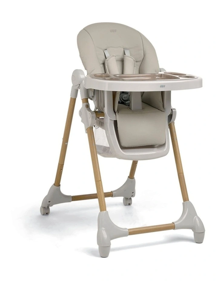 Mamas & Papas Snax Highchair Adjustable Height Padded Seat Truffle image 1