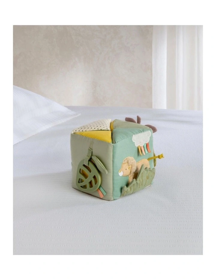 Mamas & Papas Babyplay Folding Activity Cube Sensory Baby Toy With Teether 0m  image 4