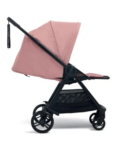 Mamas & Papas Libro Stroller Lightweight One-Hand Fold Large Hood Peony