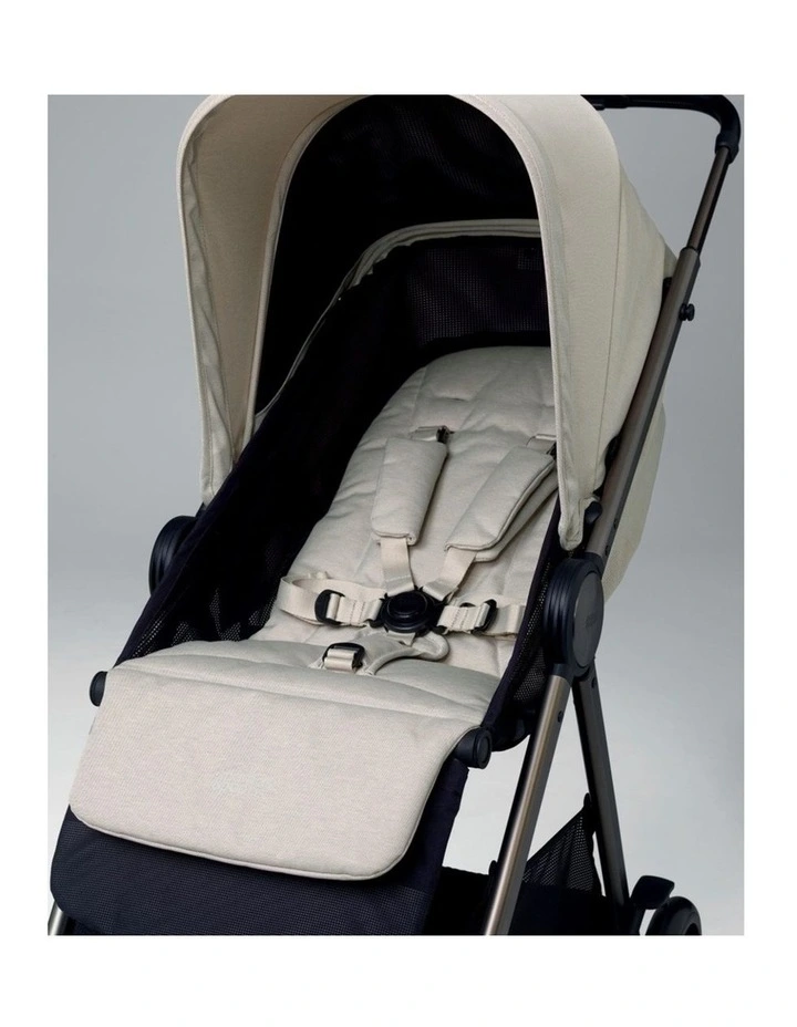 Mamas & Papas Libro Stroller Lightweight One-Hand Fold Large Hood Morell image 5