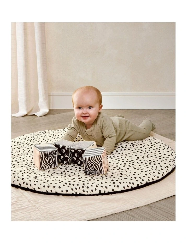Mamas & Papas x Another Fox Folding Cubes Sensory Toy High Contrast 0m  image 3