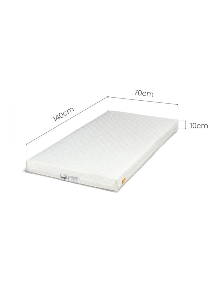 4pc Mamas & Papas Hampden Nursery Cotbed Mattress Sheets Protector Set White image 6