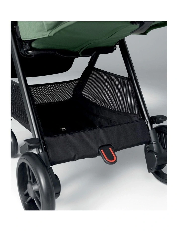 Mamas & Papas Libro Stroller Lightweight One-Hand Fold Large Hood Bay Green image 4