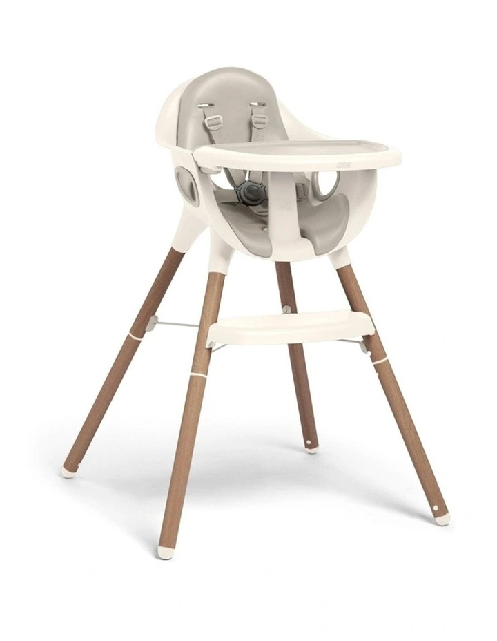 Mamas & Papas Juice Highchair Convertible Junior Chair Removable Tray Croissant image 1