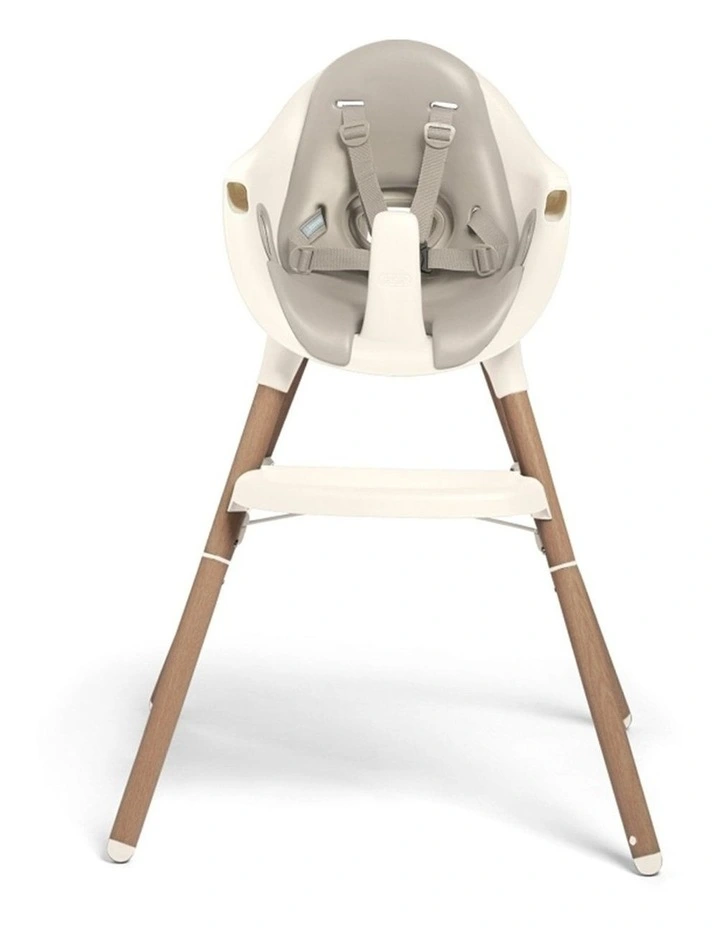 Mamas & Papas Juice Highchair Convertible Junior Chair Removable Tray Croissant image 3
