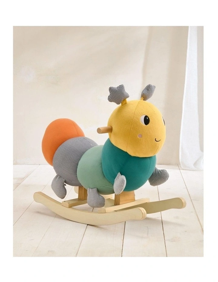 Mamas & Papas Rocking Animal Caterpillar Colourful Soft Fabric 12m  Wildly image 6