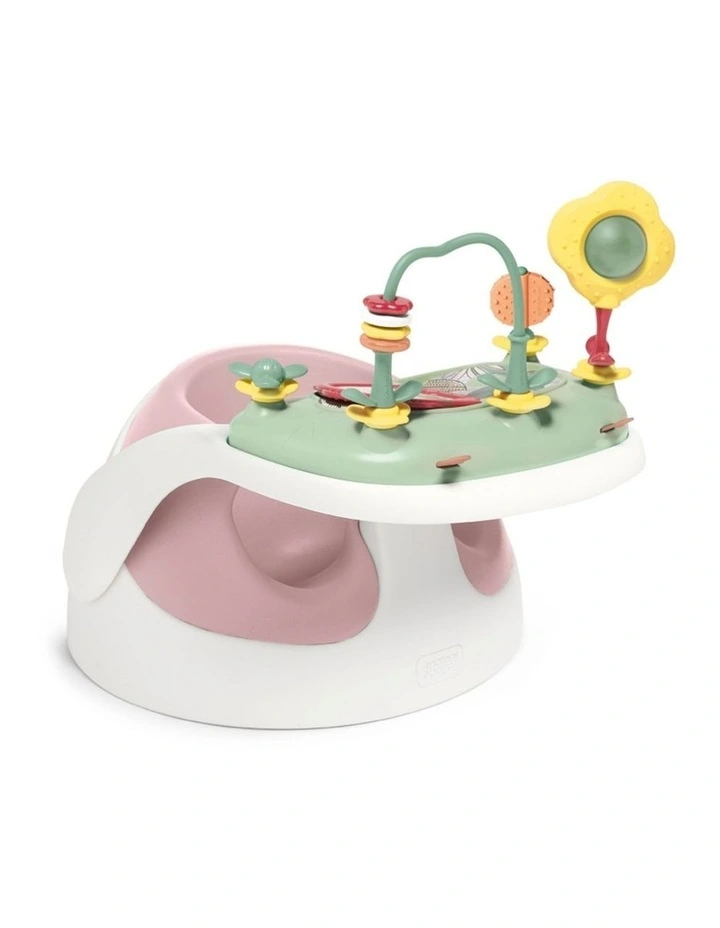 2pc Mamas & Papas Snug Floor Seat With Detachable Activity Tray Set Blossom image 2