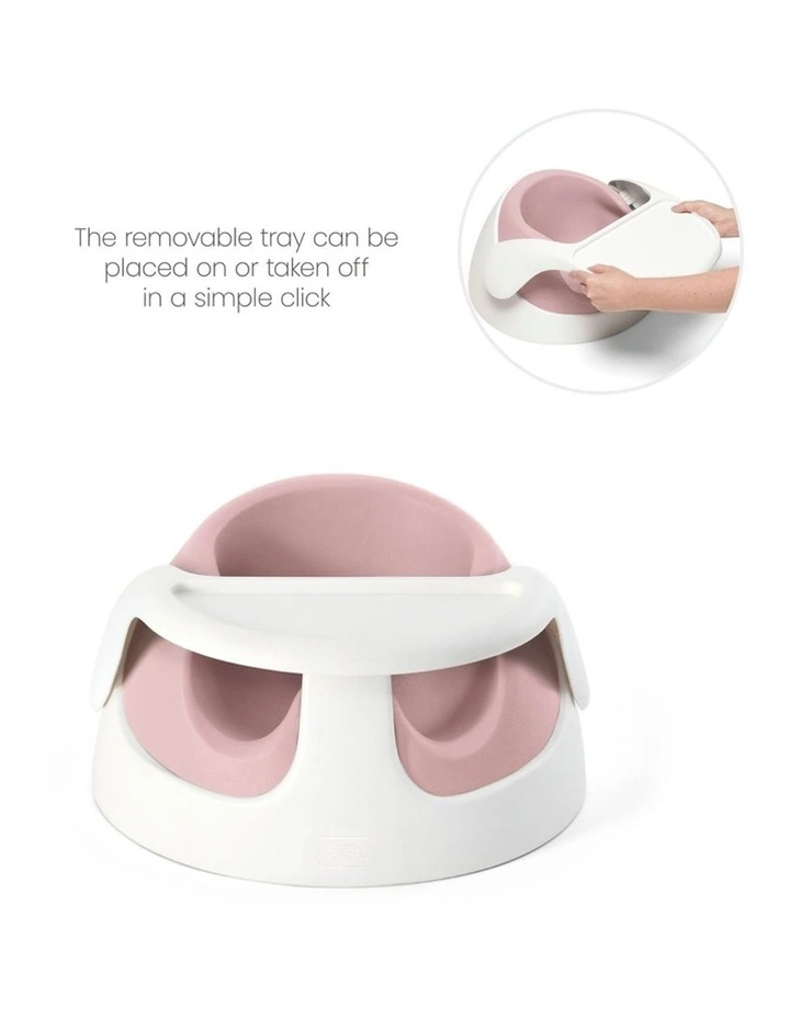2pc Mamas & Papas Snug Floor Seat With Detachable Activity Tray Set Blossom image 5