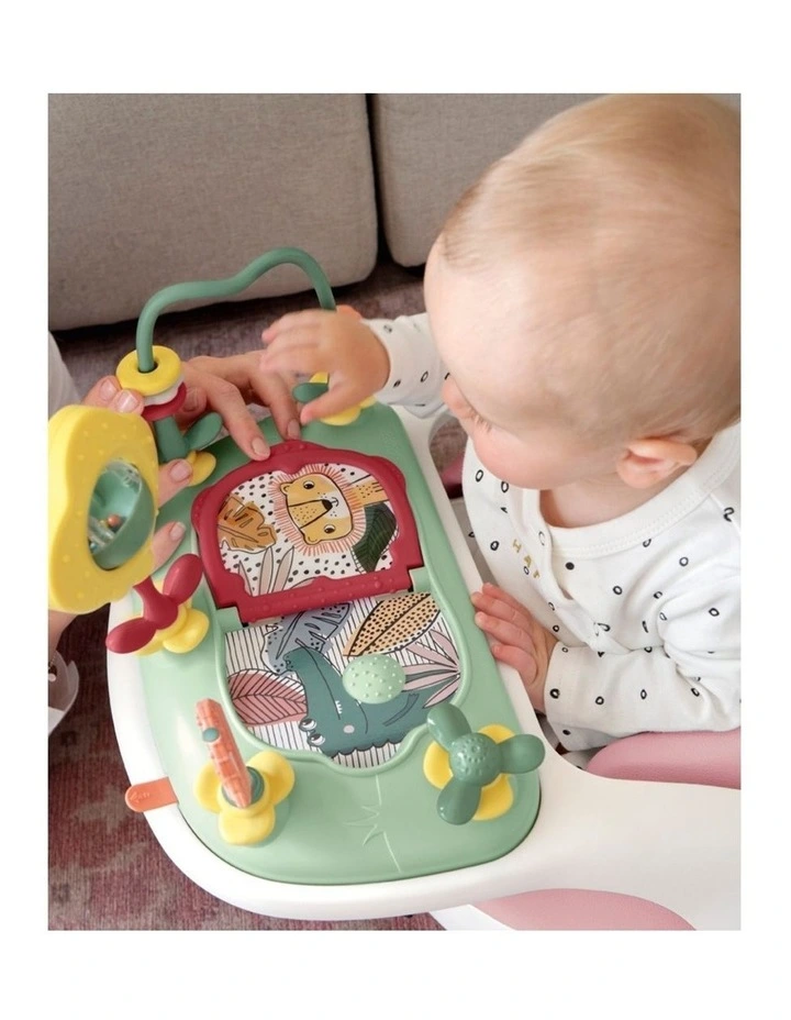 2pc Mamas & Papas Snug Floor Seat With Detachable Activity Tray Set Blossom image 7