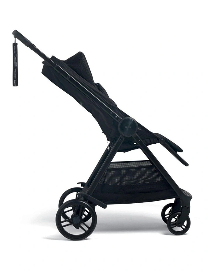 Mamas & Papas Libro Stroller Lightweight One-Hand Fold Large Hood Liquorice image 2