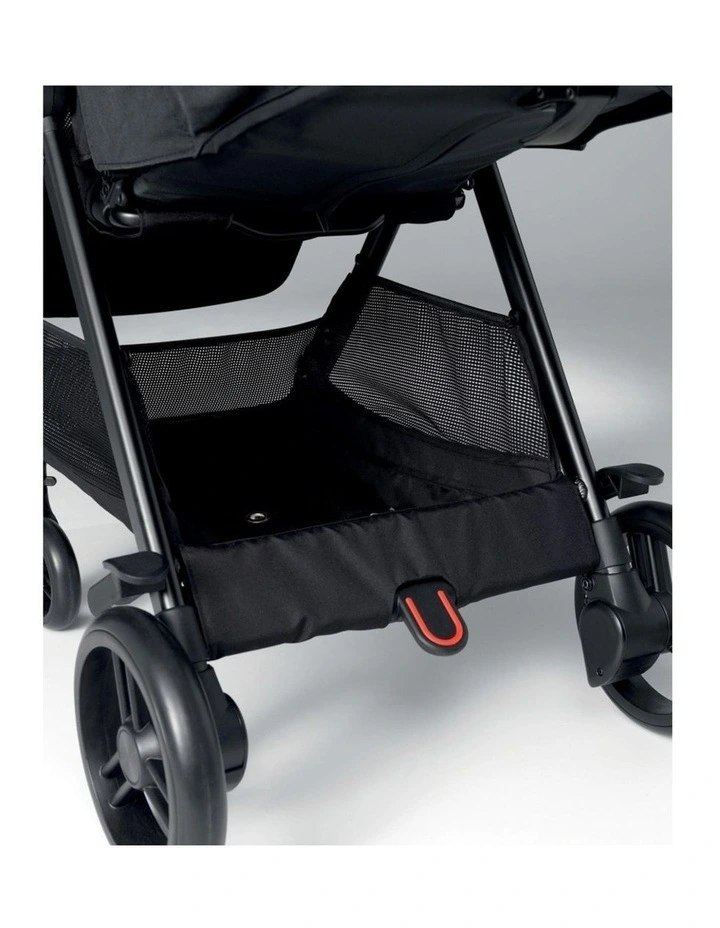 Mamas & Papas Libro Stroller Lightweight One-Hand Fold Large Hood Liquorice image 4