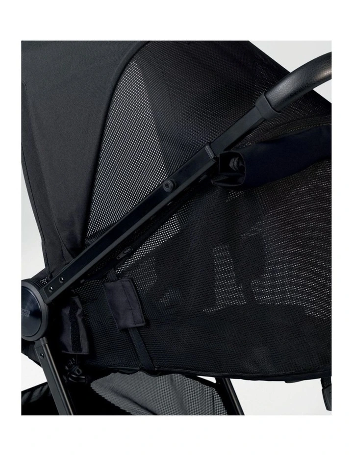 Mamas & Papas Libro Stroller Lightweight One-Hand Fold Large Hood Liquorice image 5
