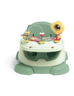 Mamas & Papas Bug 3-in-1 Floor Booster Seat Activity Tray 3-36m Eucalyptus