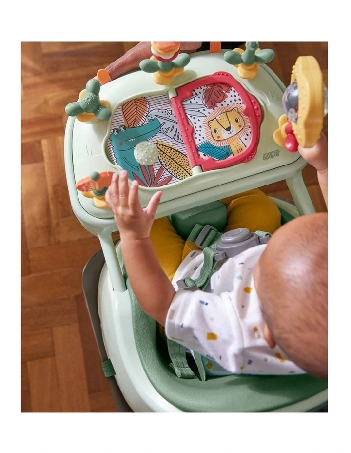 Mamas & Papas Bug 3-in-1 Floor Booster Seat Activity Tray 3-36m Eucalyptus image 7