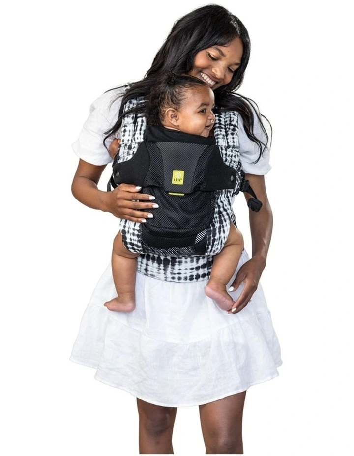 Babystudio LilleBaby Complete 6-in-1 Airflow DLX Baby Carrier Single Layer Mesh Shibori image 2