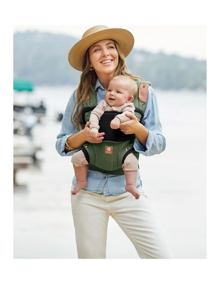 Babystudio LilleBaby Elevate 6-in-1 Hip Healthy Baby Newborn Adjustable Carrier Olive image 2