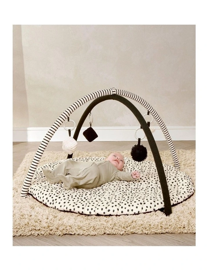 Mamas & Papas x Another Fox Sensory Activity Playmat Black and White 0m  image 2