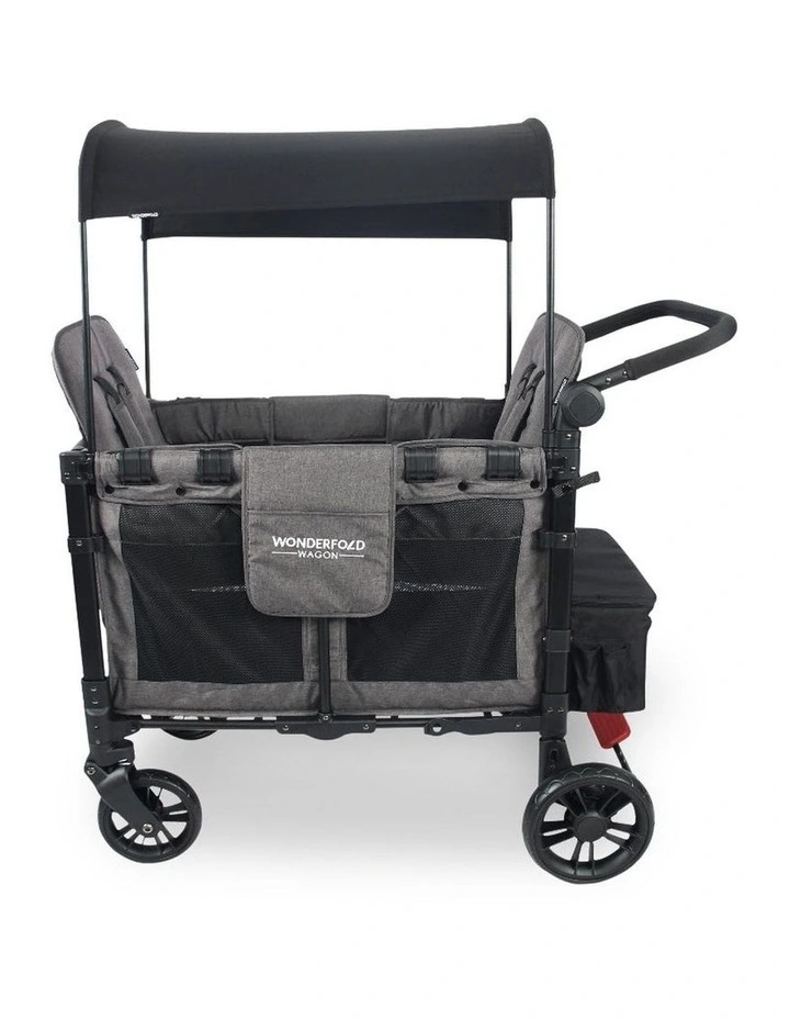 WonderFold W2 Elite Stroller Wagon - Charcoal Grey image 1