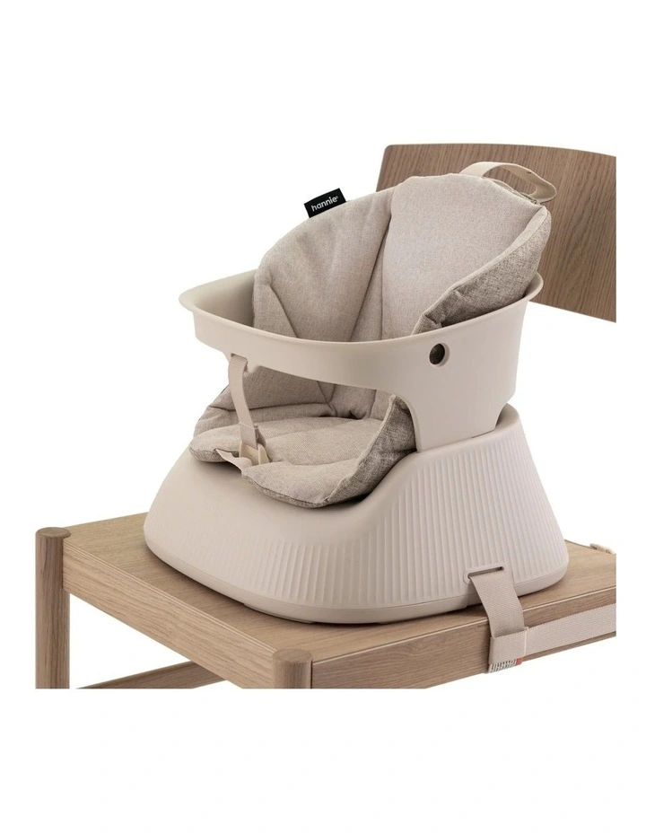 Hannie Portable High Chair - White Sand image 2