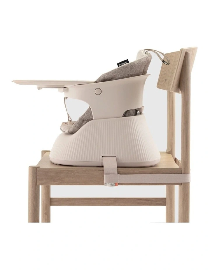 Hannie Portable High Chair - White Sand image 3