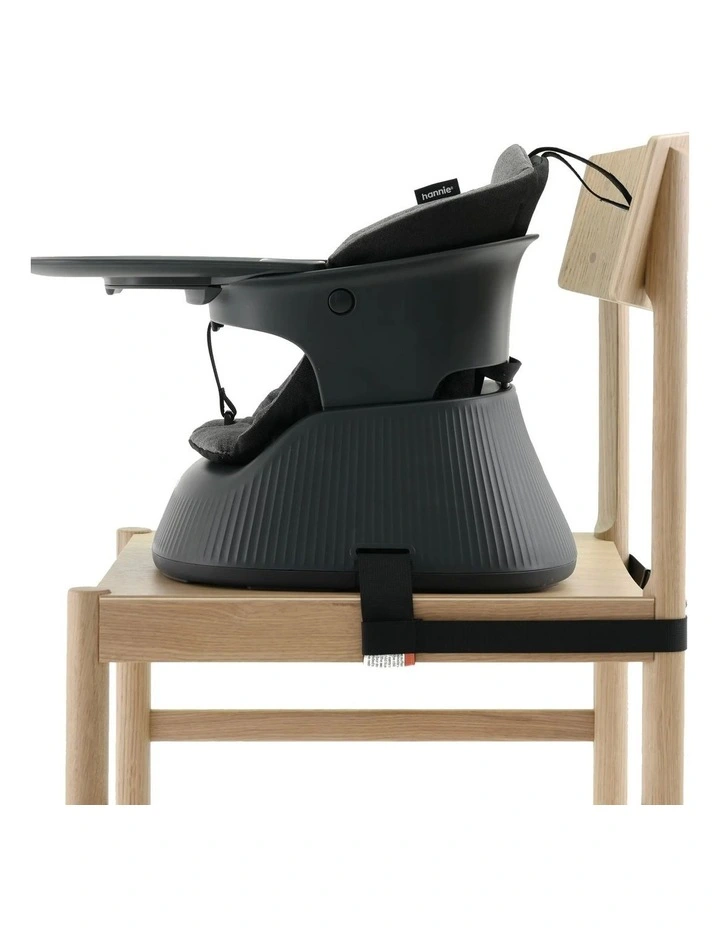 Hannie Portable High Chair - Charcoal Black image 3