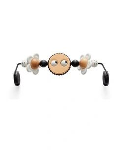 Toy for Bouncer - Googly eyes black & white