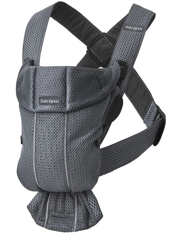 Baby Carrier Mini - 3D mesh, Anthracite image 2