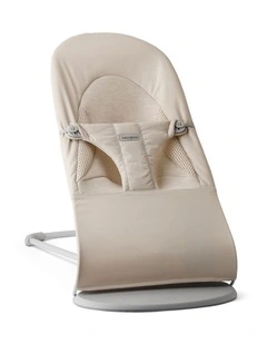 Bouncer Balance Soft - Woven/Jersey, Tri-Fabric, Light beige