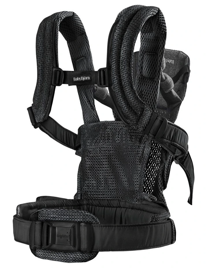 Baby Carrier Harmony - 3D mesh, Black image 3