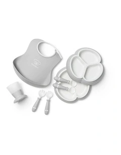 Dinnerware Set, 8 pcs - Gray