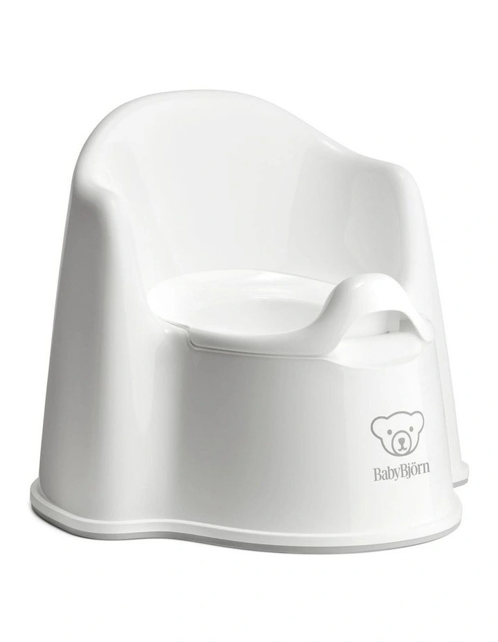 Potty Chair - White/Gray image 1