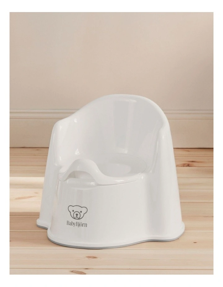 Potty Chair - White/Gray image 2