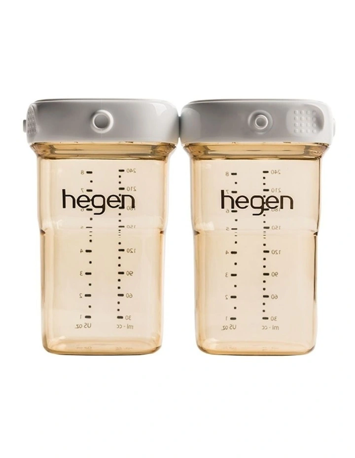 Hegen PCTO 240ml/8oz Breast Milk Storage PPSU (2-pack) image 1
