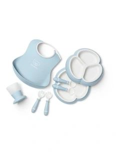 Dinnerware Set, 8 pcs - Powder blue