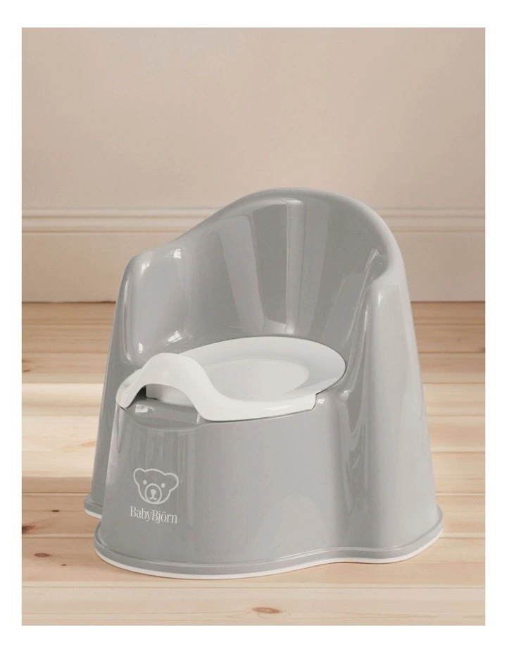 Potty Chair - Gray/White image 2