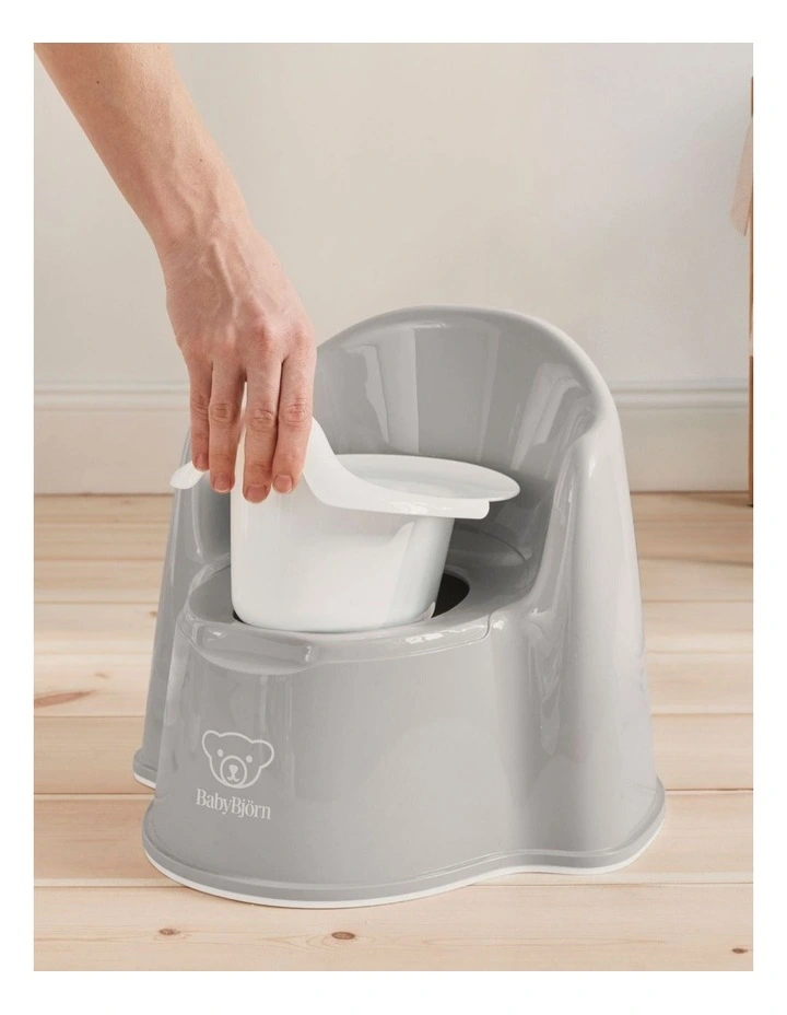 Potty Chair - Gray/White image 3