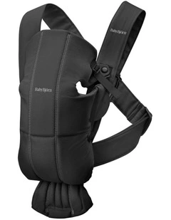 Baby Carrier Mini - Woven, Black